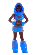 GlowFur Illuminated Light-Up Wrap Top - Melted Glam LLC