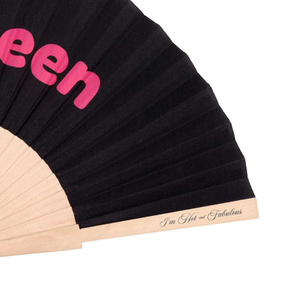 Yass Queen Hand Fan - Hot Pink -Hand fan- Melted Glam LLC