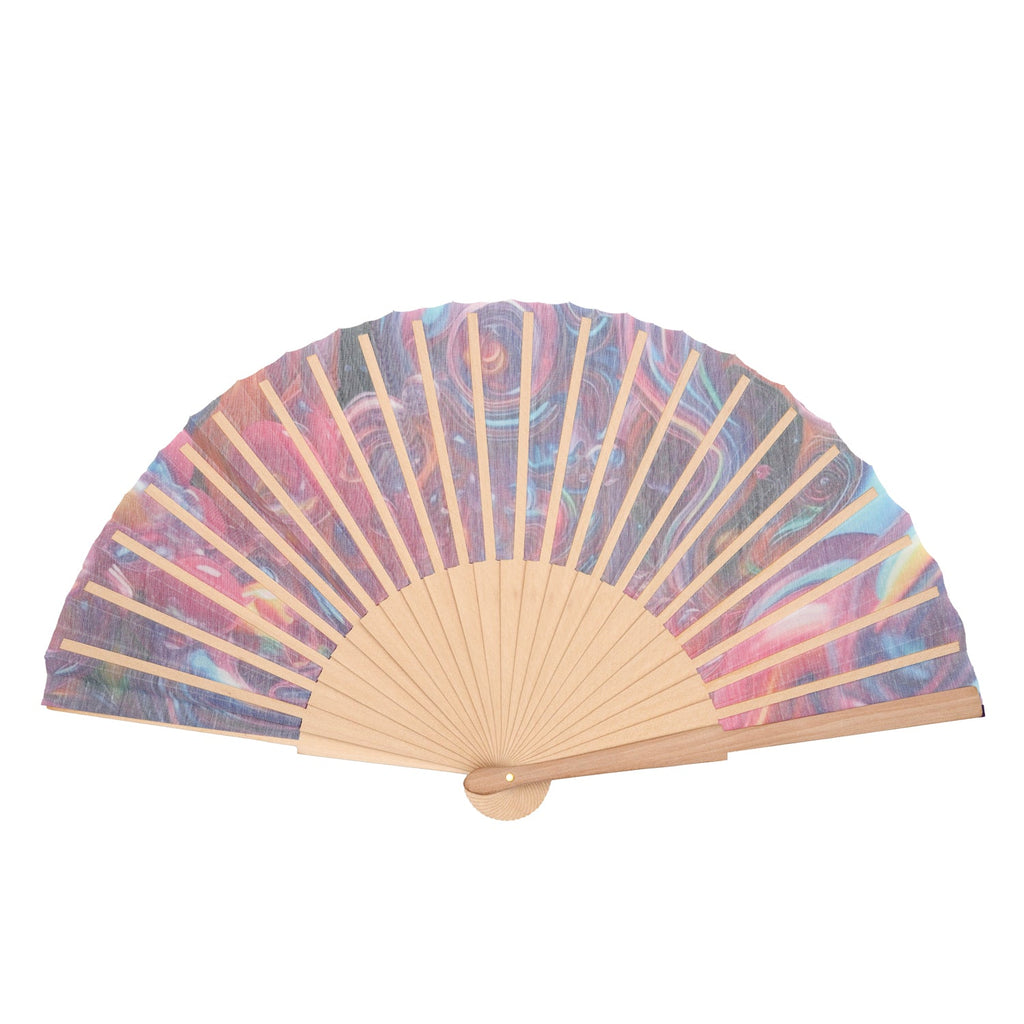 Cosmic Swirl Hand Fan -Hand fan- Melted Glam LLC