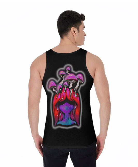 Lady Glam Tank Top – Unisex Polyester | Rave & Festival Clothing | Melted Glam