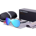 Luxury Modern Elegant Polarized Business Driving Sunglasses For Men and Woman Sports Eyewear With UV400 Protection -STS9NC17855BXY- Melted Glam LLC