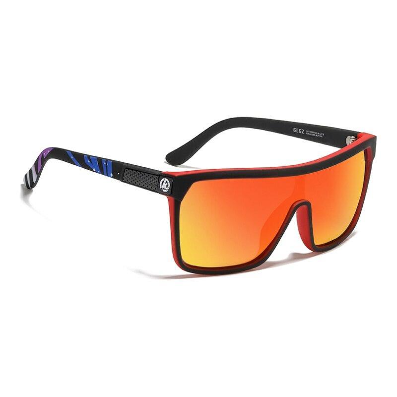 Sport New Siamese Men sunglasses PC+Metal Frame Colorful TAC Outdoor Sun Glasses Anti-Glare UV400 Travel Oversized Unisex Sunglasses Man and Woman SUnglasses -STS9NC17057FPZU- Melted Glam LLC