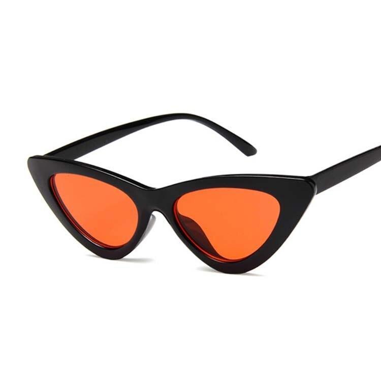 Vintage Cateye Sunglasses For Women In Famous Retro Small Cat Eye Style In NEW Modern Edition with UV400 Protection -STS9NC17723KDX- Melted Glam LLC