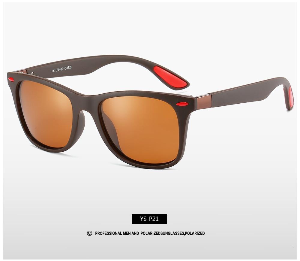 Sport Popular Classic Polarized Sunglasses For Men And Women Brand Design For Driving Party Square Frame Sun Glasses With UV400 Protection -Sunglasses- Melted Glam LLC