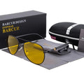New Night Vision Sunglasses Night Driving Glasses Polarized Anti-glare Goggle For Women and Men With UV400 Protection -STS9NC18448TRS- Melted Glam LLC
