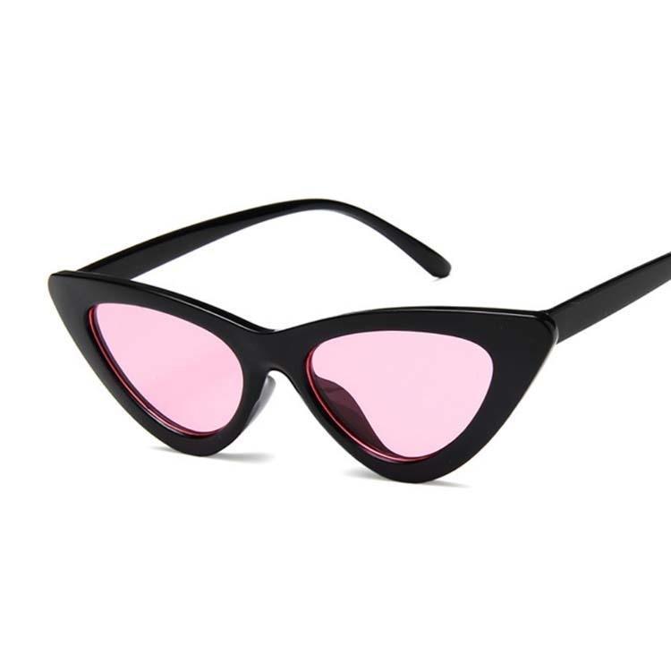 Vintage Cateye Sunglasses For Women In Famous Retro Small Cat Eye Style In NEW Modern Edition with UV400 Protection -STS9NC17723KDX- Melted Glam LLC