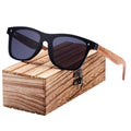 Luxury Elegent Polarized Wood Sun glass Sports Eyewear Square Sunglasses For Women and Men With UV400 Protection -STS9NC17668KKD- Melted Glam LLC