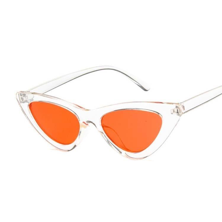 Vintage Cateye Sunglasses For Women In Famous Retro Small Cat Eye Style In NEW Modern Edition with UV400 Protection -STS9NC17723KDX- Melted Glam LLC