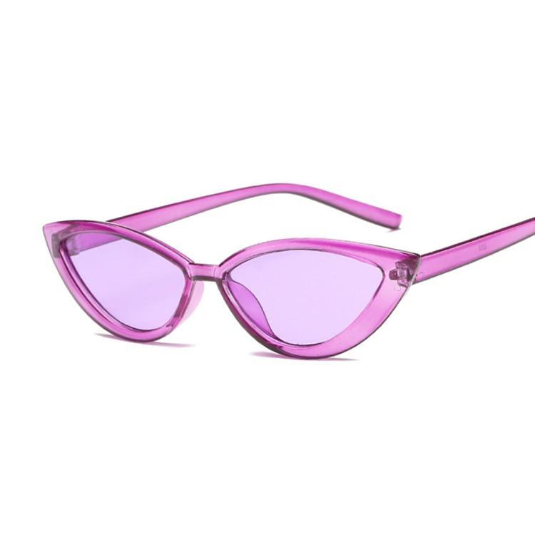 New Vintage Black Cat Eye Sunglasses for Women Fashion Brand Designer Mirror Sunglasses With UV400 Protection -STS9NC17194XS- Melted Glam LLC