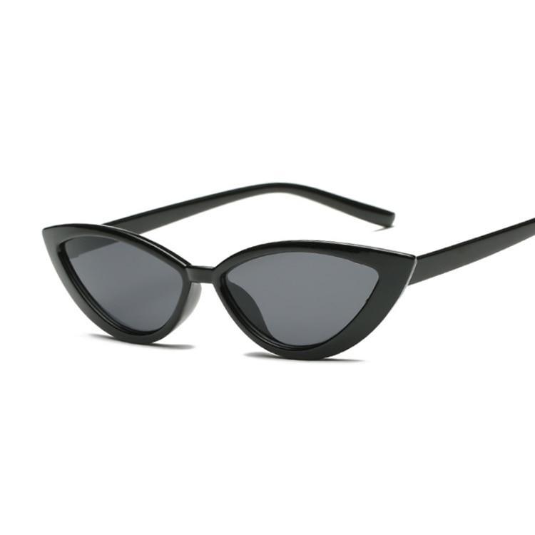 New Vintage Black Cat Eye Sunglasses for Women Fashion Brand Designer Mirror Sunglasses With UV400 Protection -STS9NC17194XS- Melted Glam LLC
