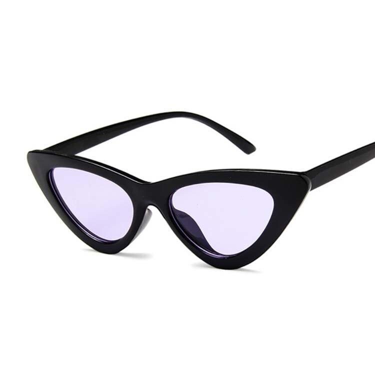 Vintage Cateye Sunglasses For Women In Famous Retro Small Cat Eye Style In NEW Modern Edition with UV400 Protection -STS9NC17723KDX- Melted Glam LLC