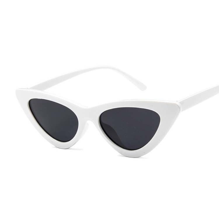 Vintage Cateye Sunglasses For Women In Famous Retro Small Cat Eye Style In NEW Modern Edition with UV400 Protection -STS9NC17723KDX- Melted Glam LLC