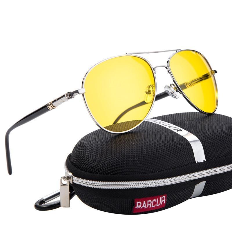 New Night Vision Sunglasses Night Driving Glasses Polarized Anti-glare Goggle For Women and Men With UV400 Protection -STS9NC18448TRS- Melted Glam LLC