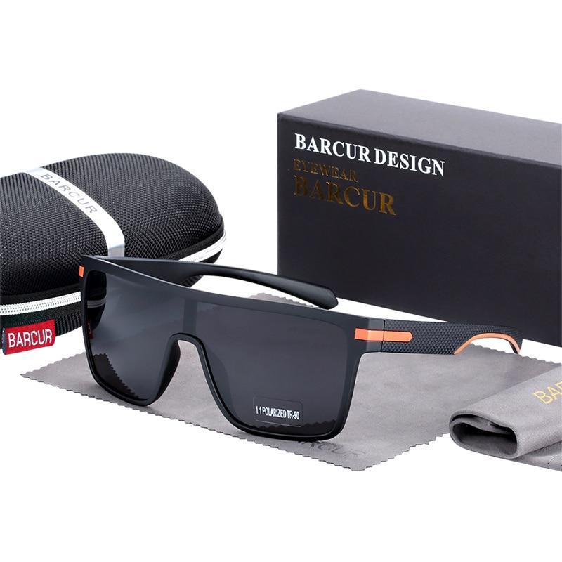 Oversized Polarized Elegant Modern Sunglasses For Men and Woman in Square Sunglasses Driving Style gafas oculos de sol WIth UV400 Protection -STS9NC17199BVC- Melted Glam LLC