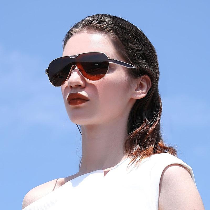 Luxury Modern Elegant Polarized Business Driving Sunglasses For Men and Woman Sports Eyewear With UV400 Protection -STS9NC17855BXY- Melted Glam LLC