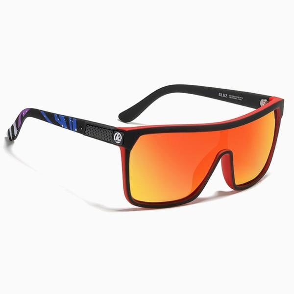 Sport New Siamese Men sunglasses PC+Metal Frame Colorful TAC Outdoor Sun Glasses Anti-Glare UV400 Travel Oversized Unisex Sunglasses Man and Woman SUnglasses -STS9NC17057FPZU- Melted Glam LLC