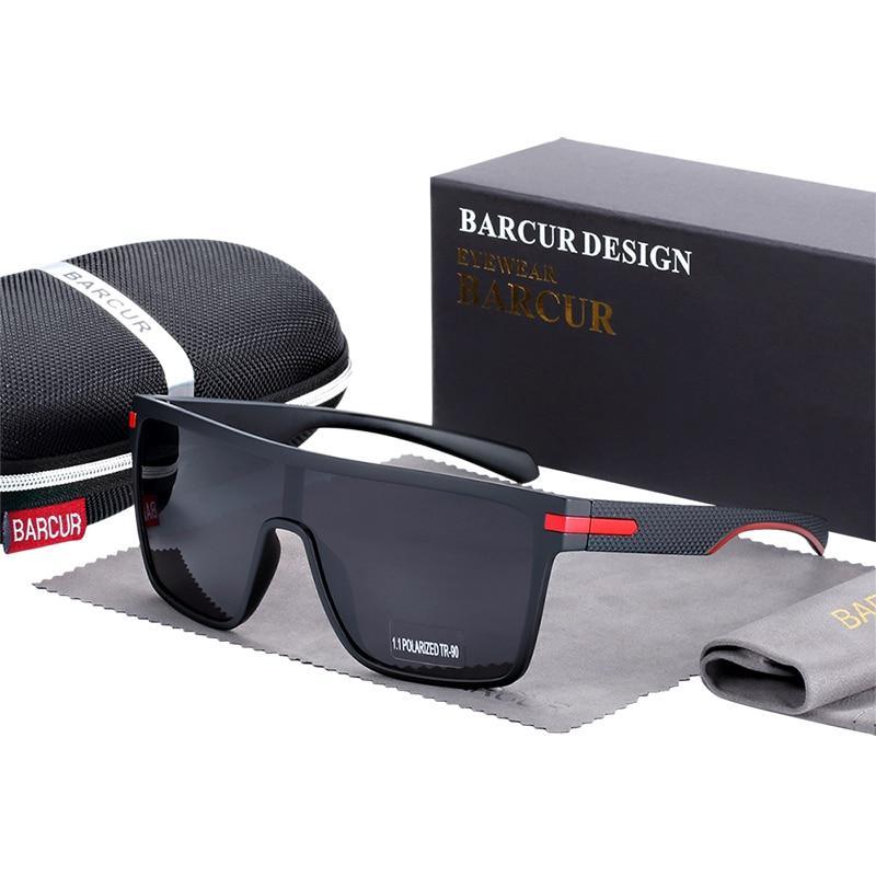 Oversized Polarized Elegant Modern Sunglasses For Men and Woman in Square Sunglasses Driving Style gafas oculos de sol WIth UV400 Protection -STS9NC17199BVC- Melted Glam LLC