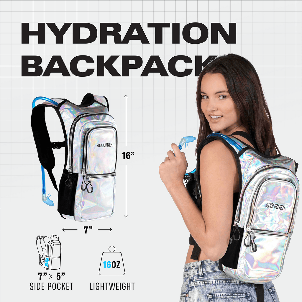 Hydration Pack Backpack (Medium) -Hydration Pack (M)- Melted Glam LLC
