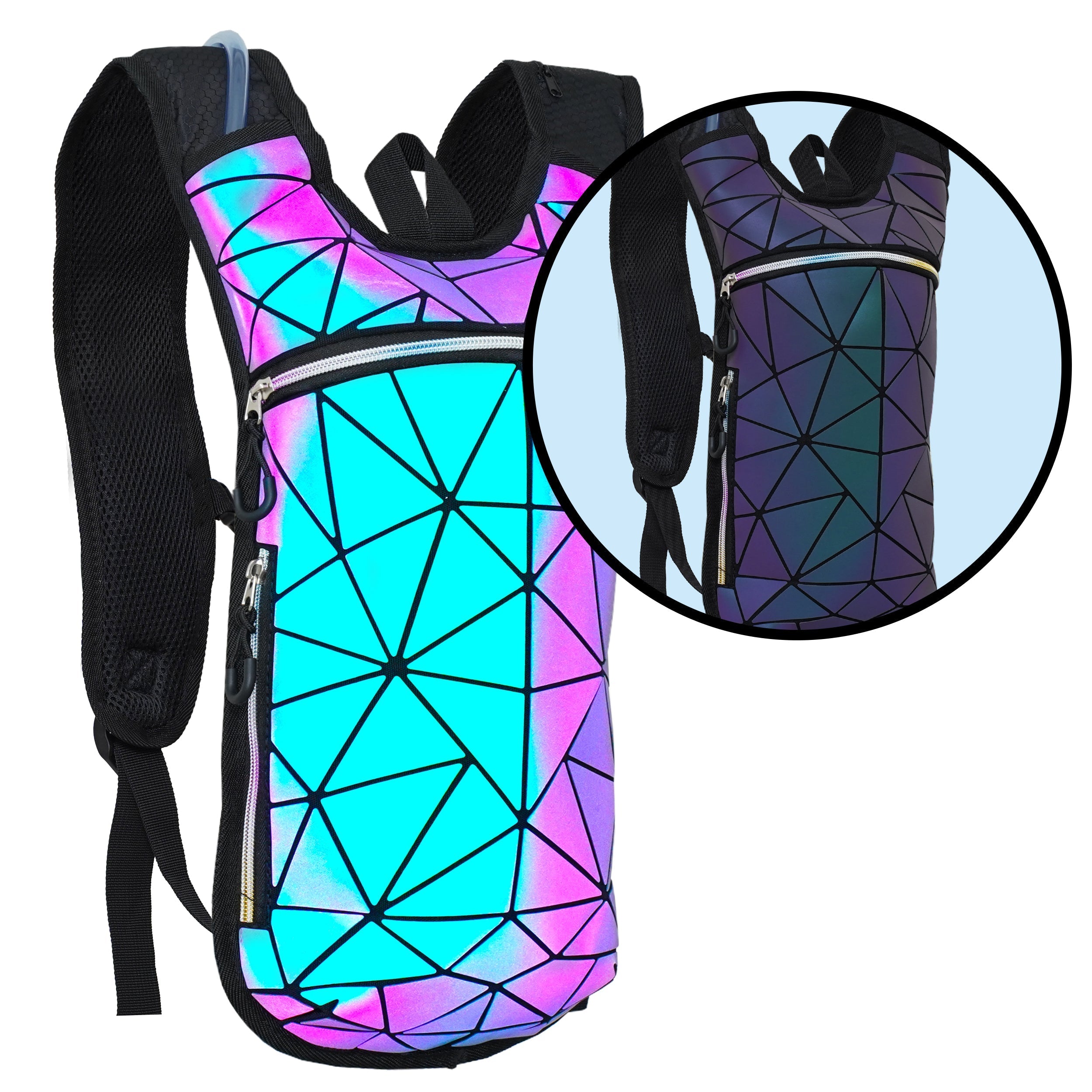 Hydration Pack Backpack (Small) -Hydration Pack (S)- Melted Glam LLC