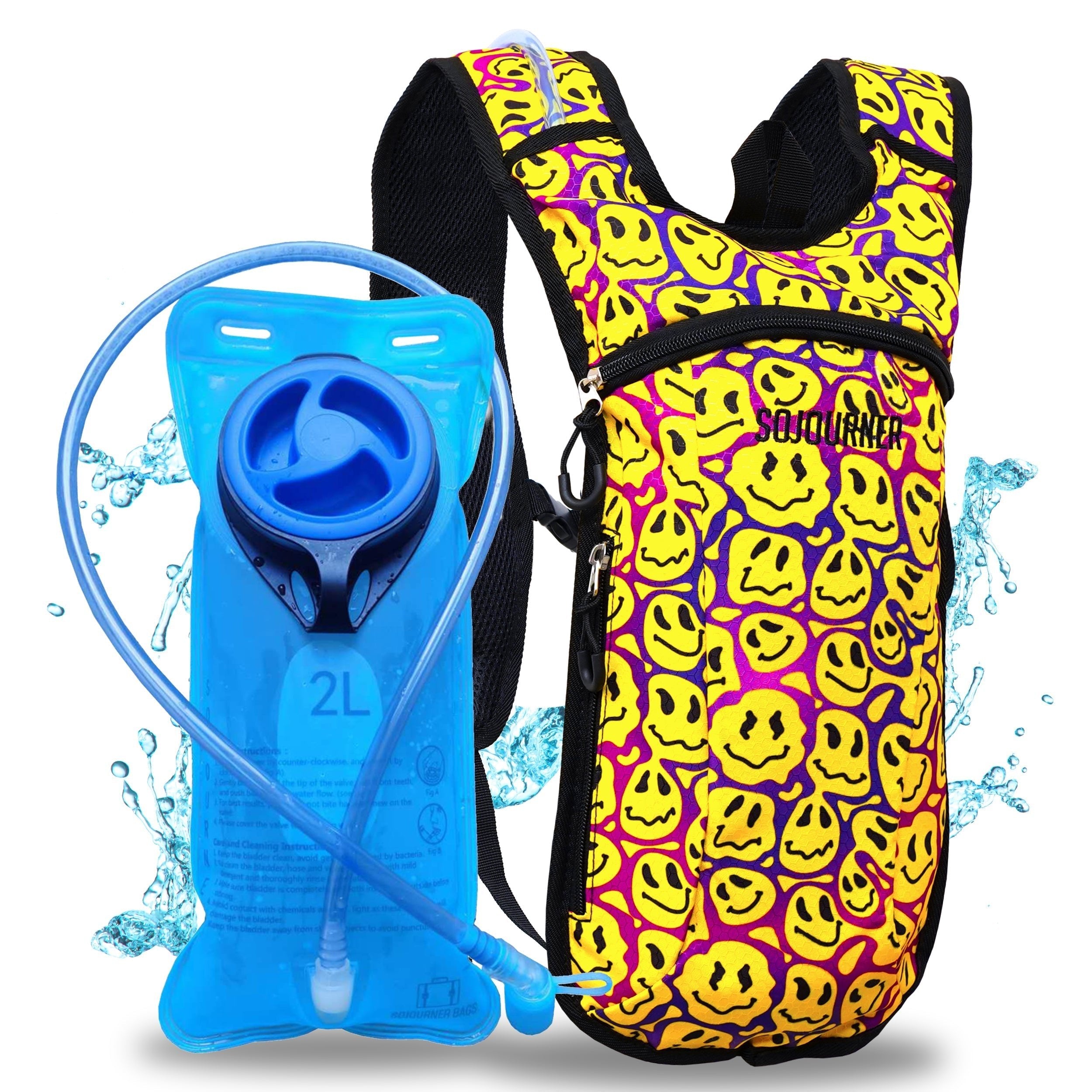 Hydration Pack Backpack (Small) -Hydration Pack (S)- Melted Glam LLC