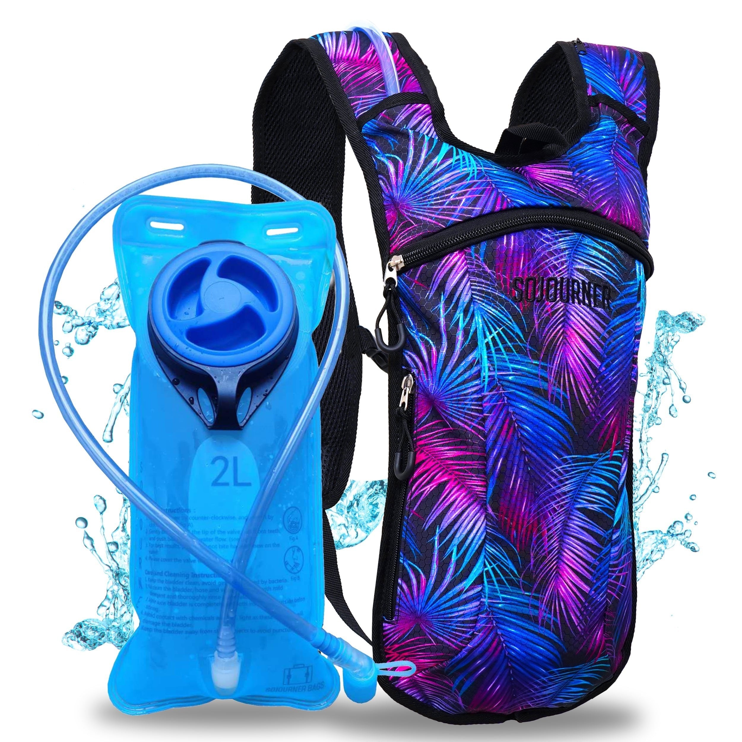 Hydration Pack Backpack (Small) -Hydration Pack (S)- Melted Glam LLC