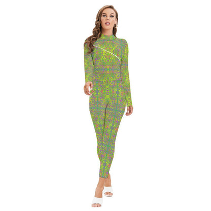 Long - Sleeved Jumpsuit – Women's | 12 Melting Options | Rave & Festival Clothing | Melted Glam - Jumpsuit - Melted Glam LLC