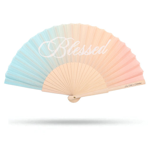 Blessed Hand Fan -Hand fan- Melted Glam LLC