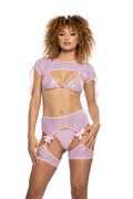 SparkleWave Diamond Delight Mesh Chaps - Melted Glam LLC