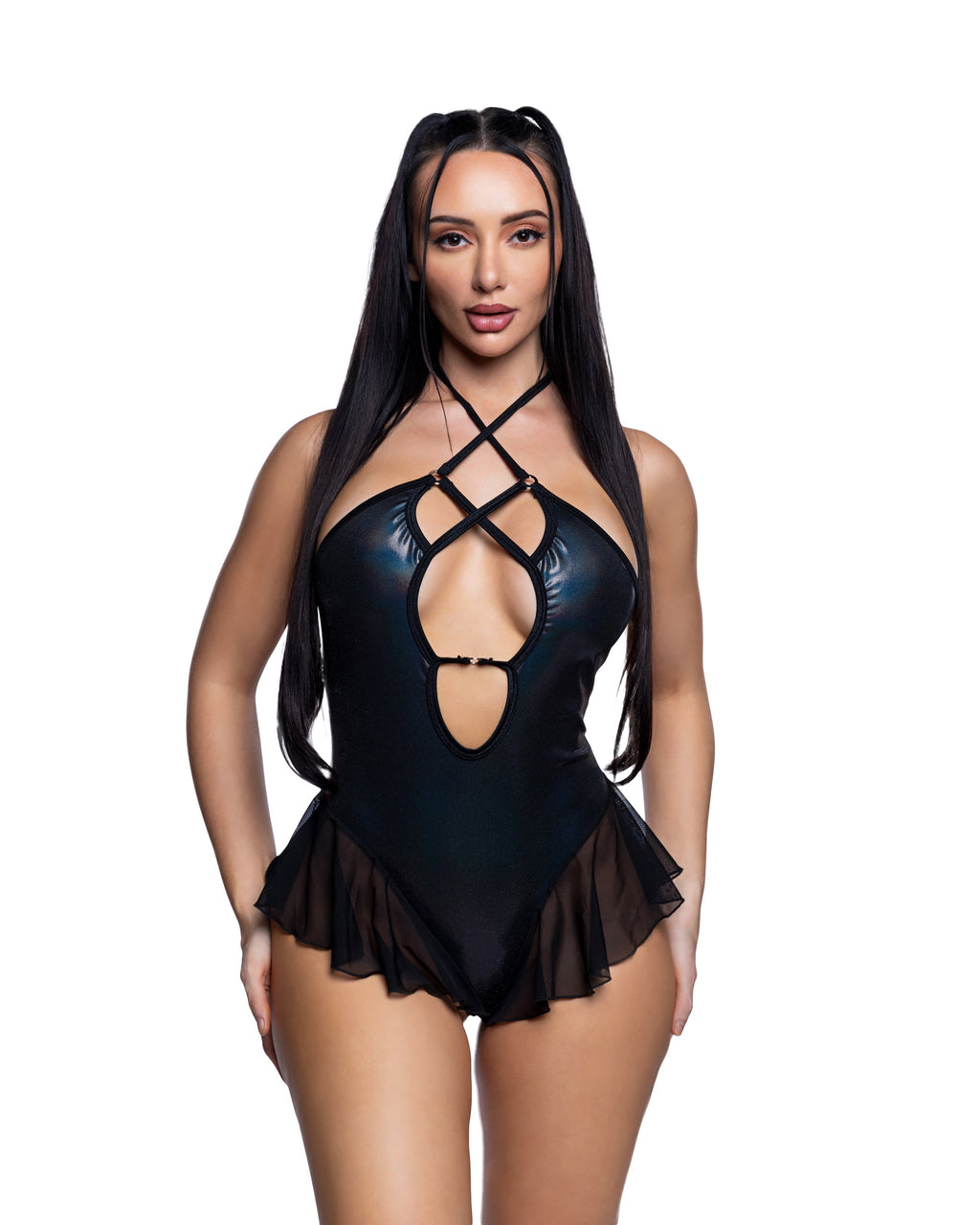 Ballerina Cutout Bodysuit - Melted Glam LLC
