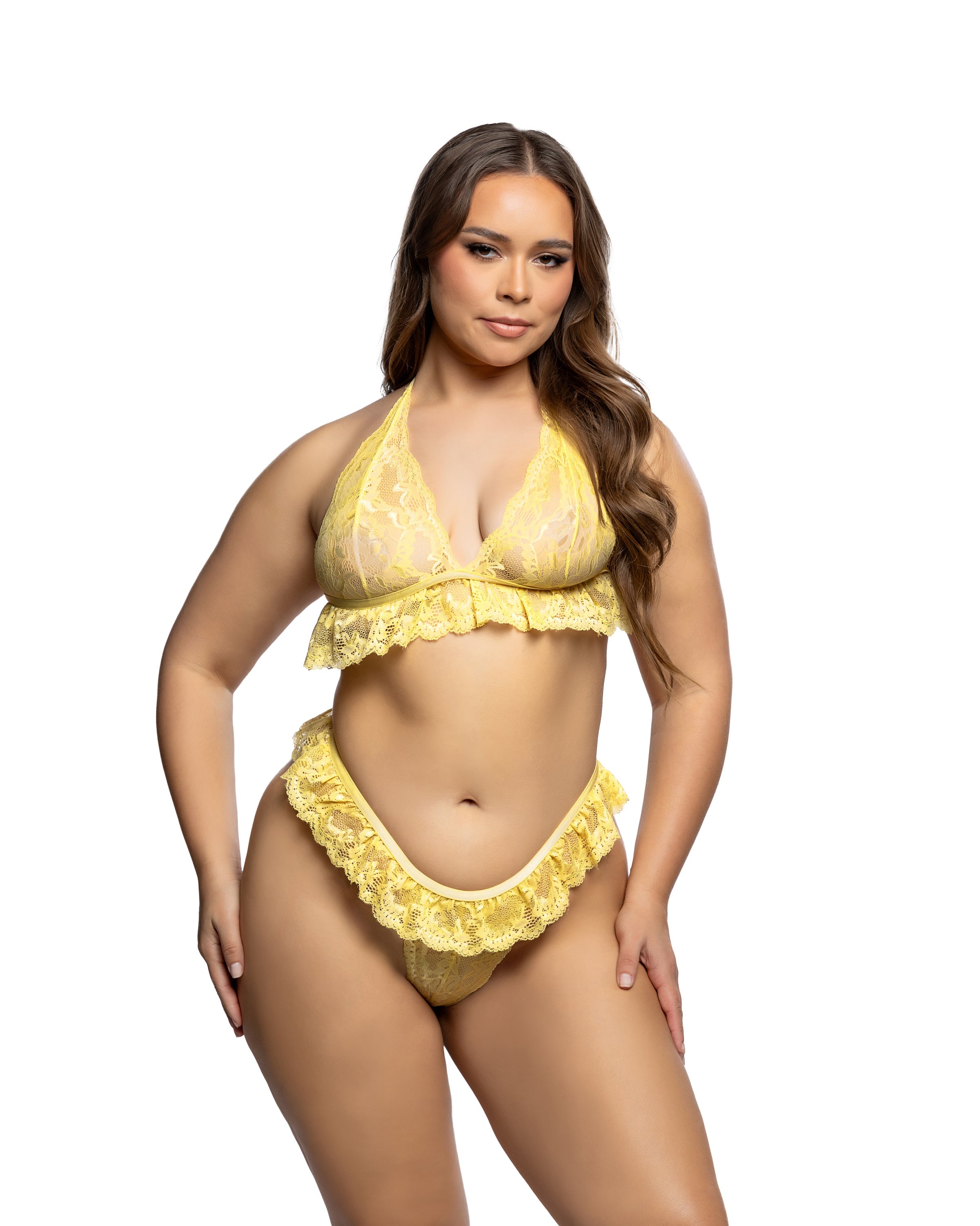 Lacy Sweet Flutter 2pc Set - Melted Glam LLC