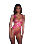 Neon Temptress Crisscross Mesh Set - Melted Glam LLC