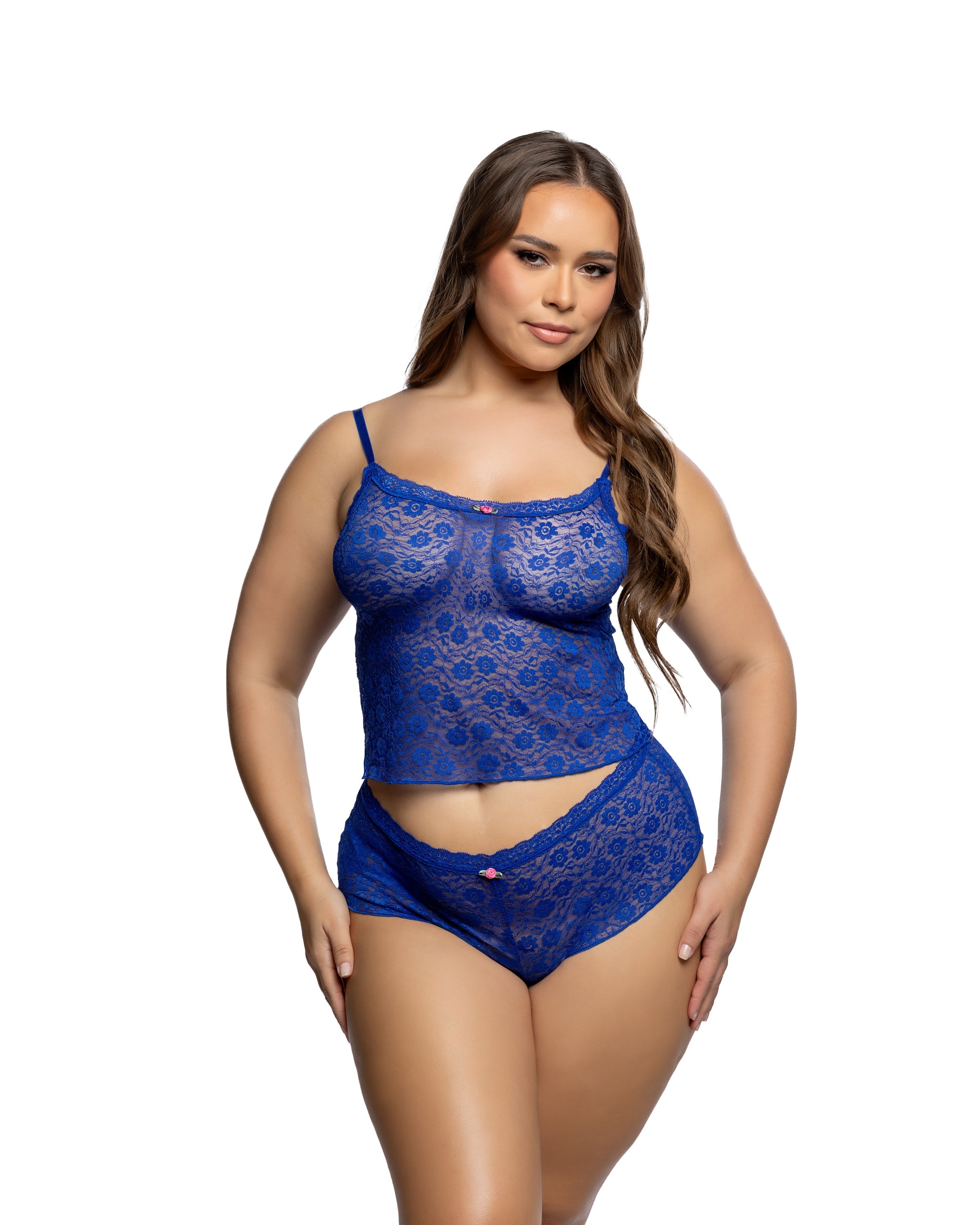 Midnight Muse Lace Cami & Short Set - Melted Glam LLC