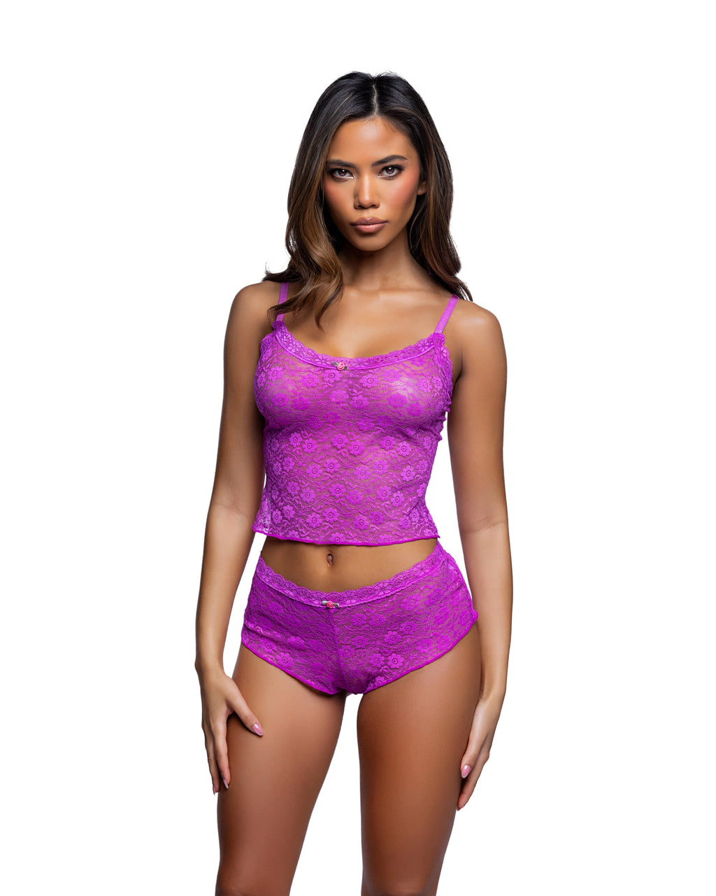 Midnight Muse Lace Cami & Short Set - Melted Glam LLC