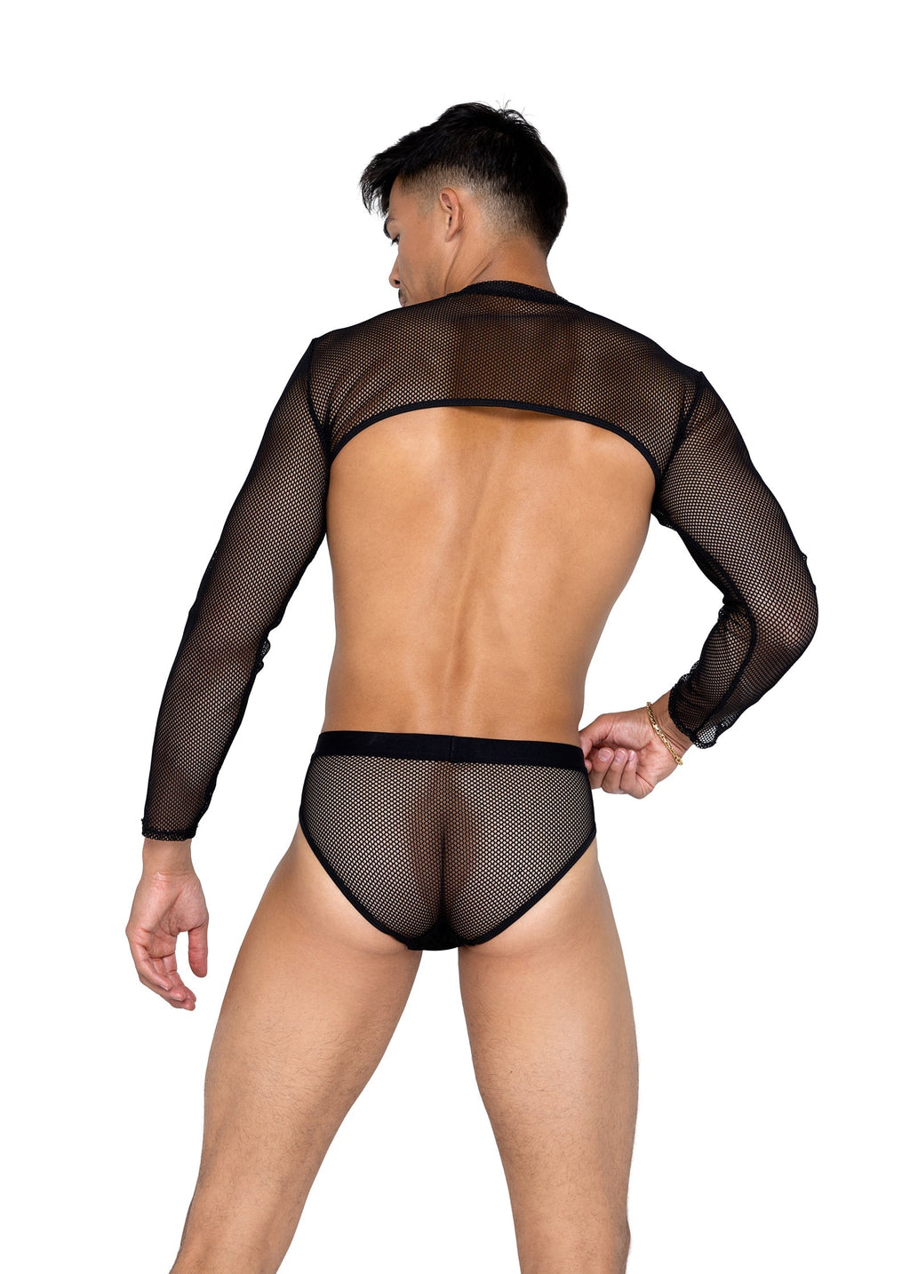 Mens X-Posed Crop Top -lingerie- Melted Glam LLC