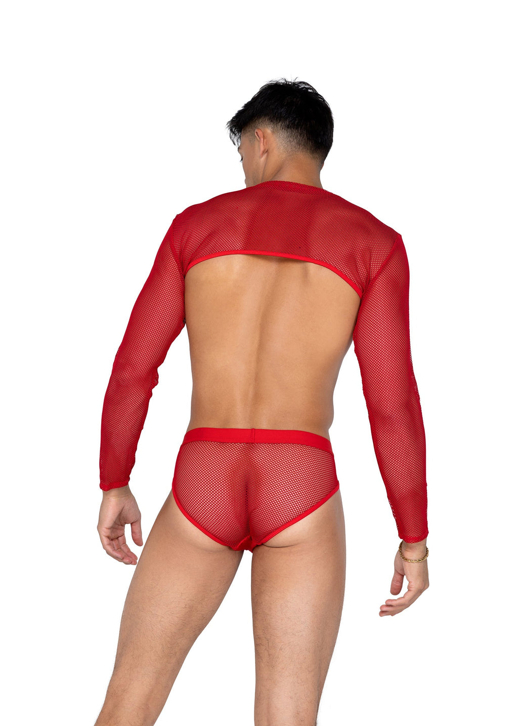 Mens X-Posed Crop Top -lingerie- Melted Glam LLC