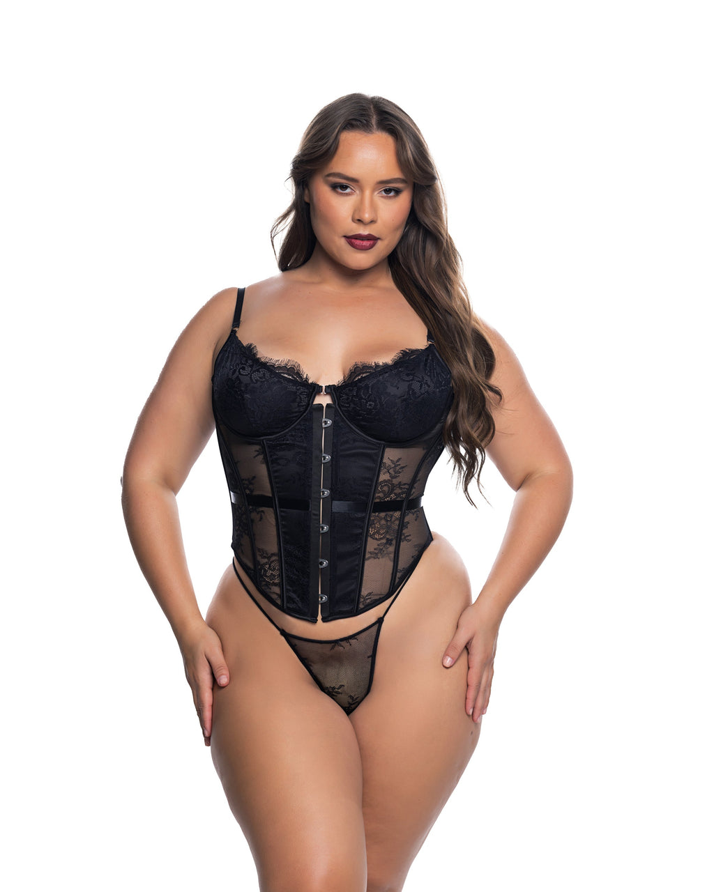 Essentials Lace Corset - Melted Glam LLC