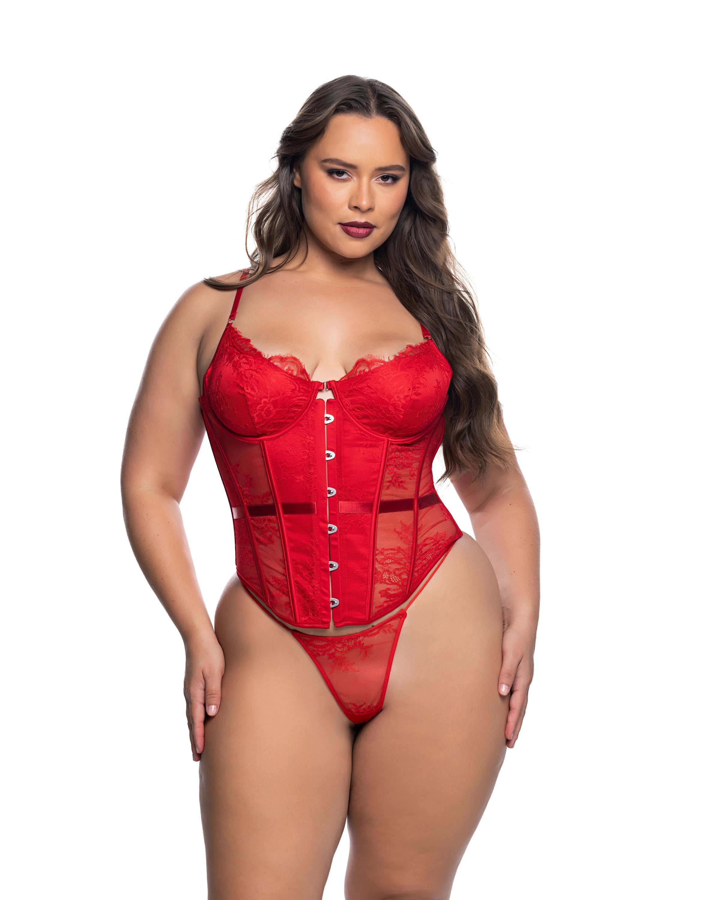 Essentials Lace Corset - Melted Glam LLC
