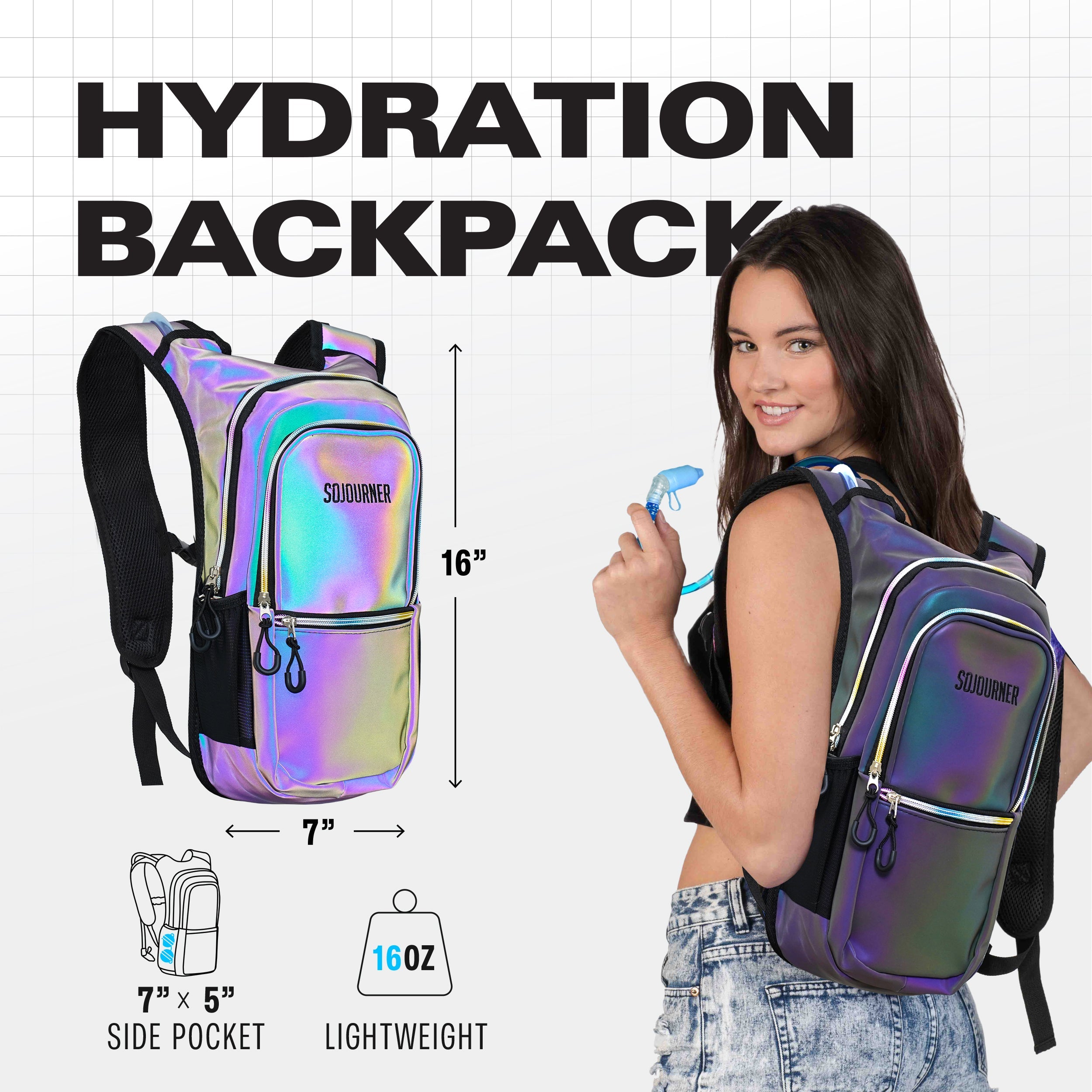 Hydration Pack Backpack (Medium) -Hydration Pack (M)- Melted Glam LLC