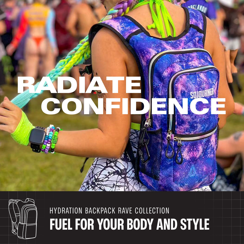 Hydration Pack Backpack (Medium) -Hydration Pack (M)- Melted Glam LLC