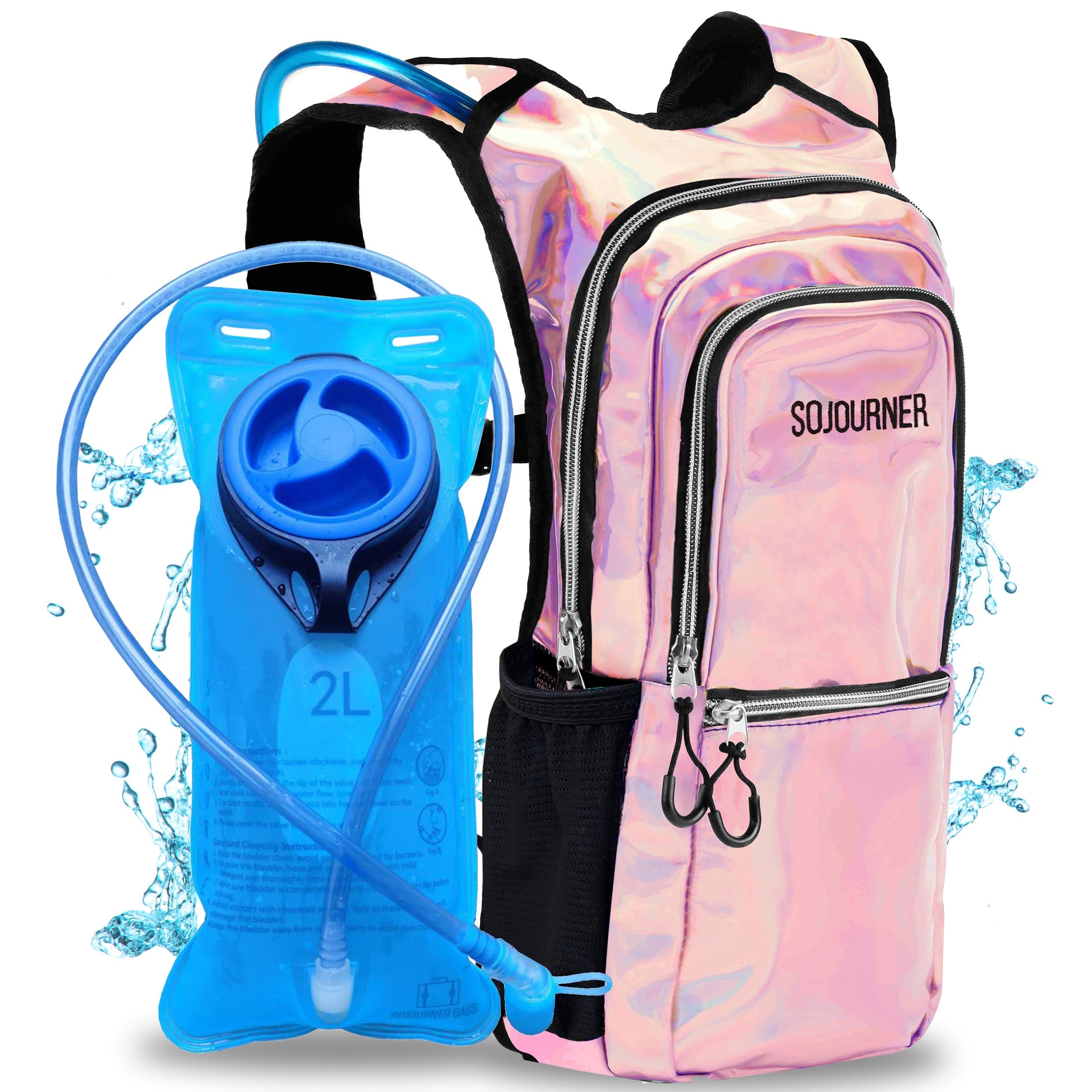 Hydration Pack Backpack (Medium) -Hydration Pack (M)- Melted Glam LLC