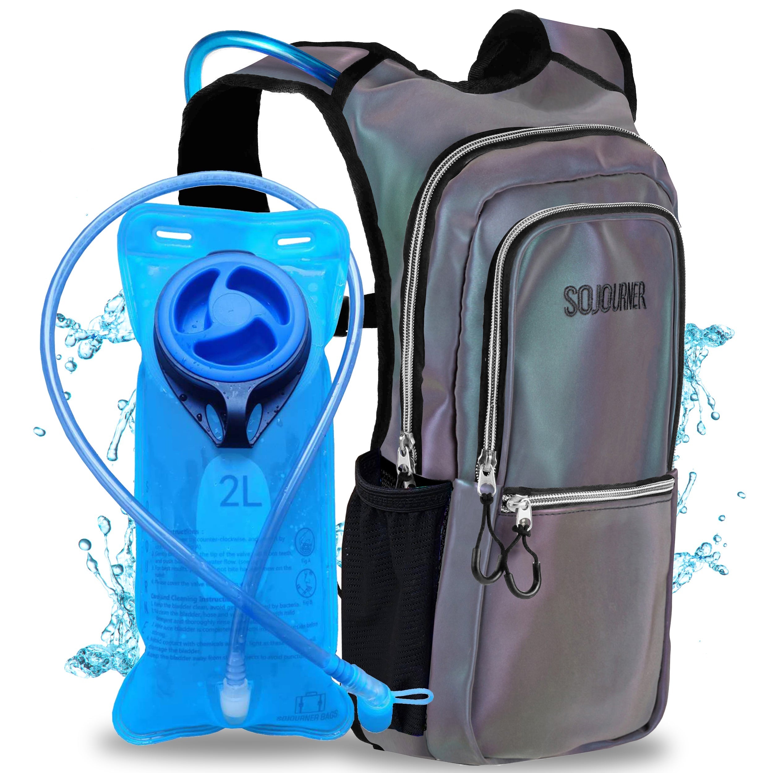 Hydration Pack Backpack (Medium) -Hydration Pack (M)- Melted Glam LLC