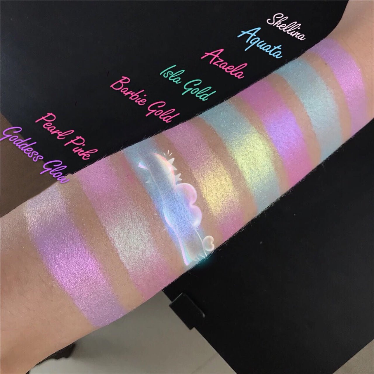MERMAID MAGIC Pastel *UV* Highlighter COLLECTION -Highlighter- Melted Glam LLC