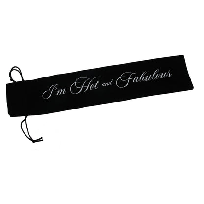 Silver Sparkle Hand Fan