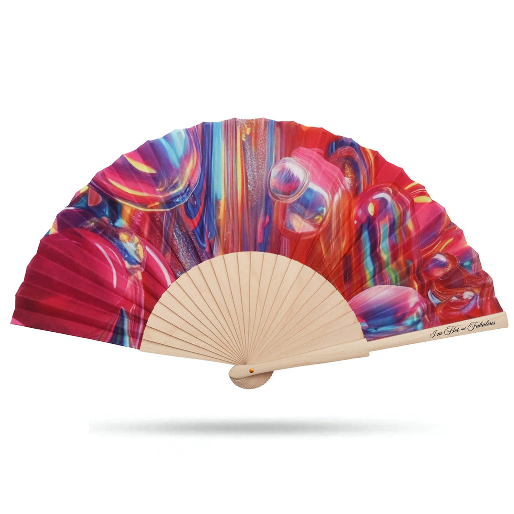 Liquid Galaxy Hand Fan -Hand fan- Melted Glam LLC