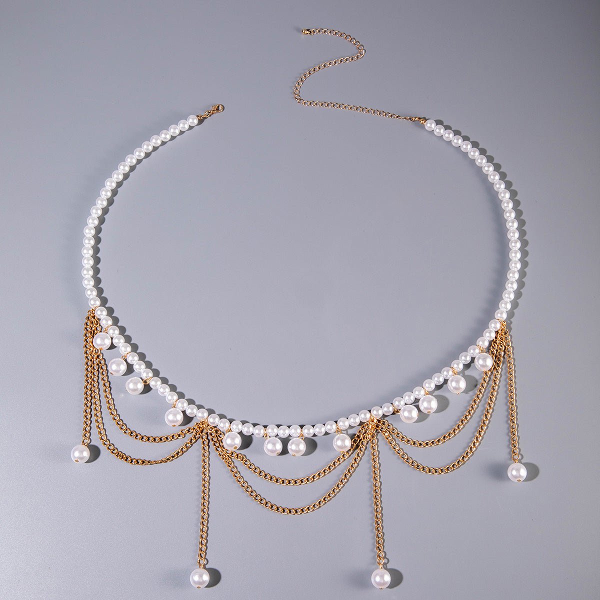 Multi Layer Belly Body Chain Bikini Metal Rave Body Waist Chain -Body Jewelry- Melted Glam LLC