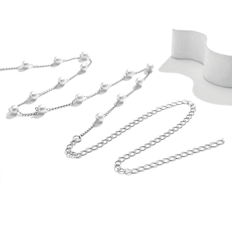 Pearl Charm Bikini Waist Belt Belly Chain Body Jewelry -Body Jewelry- Melted Glam LLC