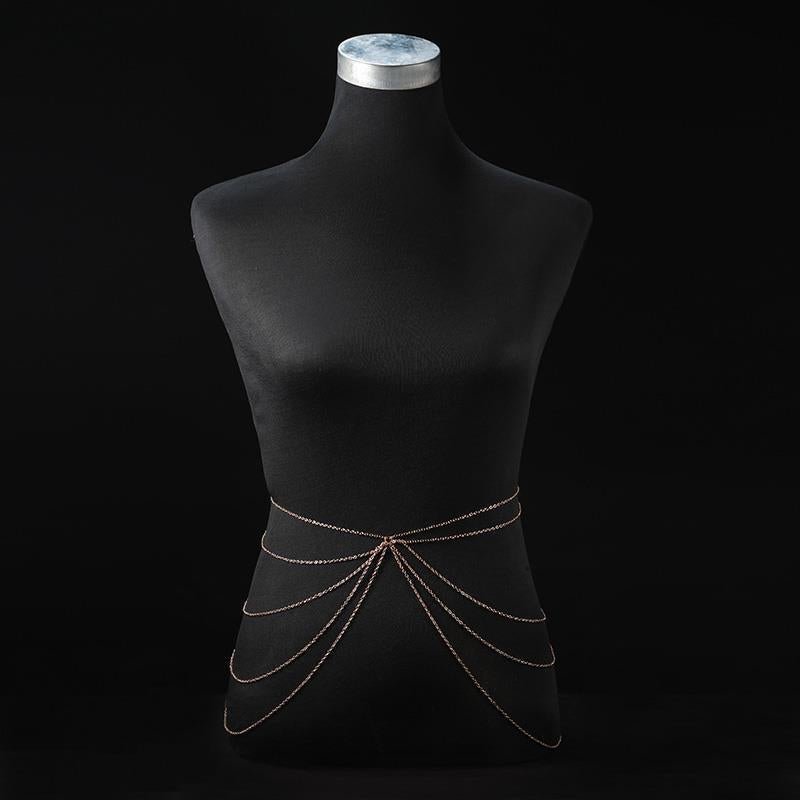 Sexy Multi-Layer Bikini Decoration Waist Chain Body Chain -Body Jewelry- Melted Glam LLC