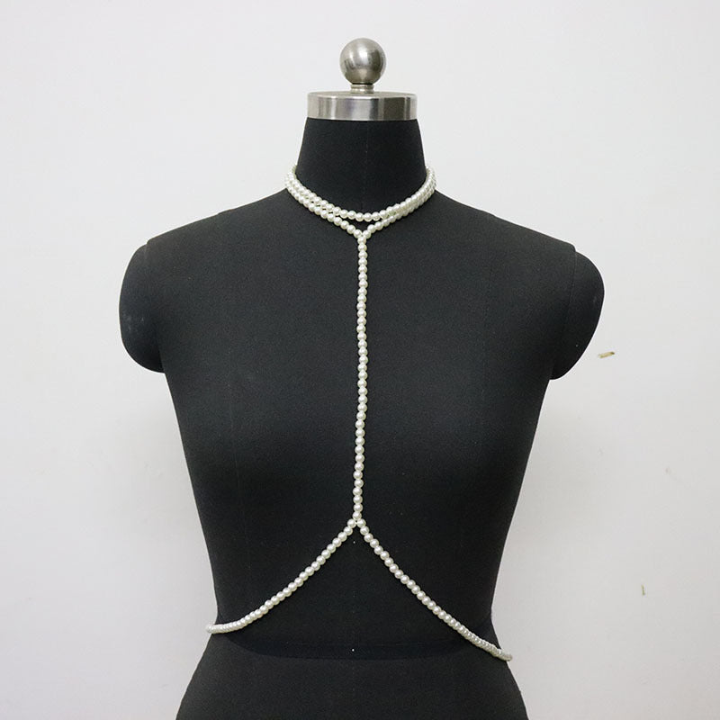 Sexy Pearl Bikini Body Jewelry -Body Jewelry- Melted Glam LLC