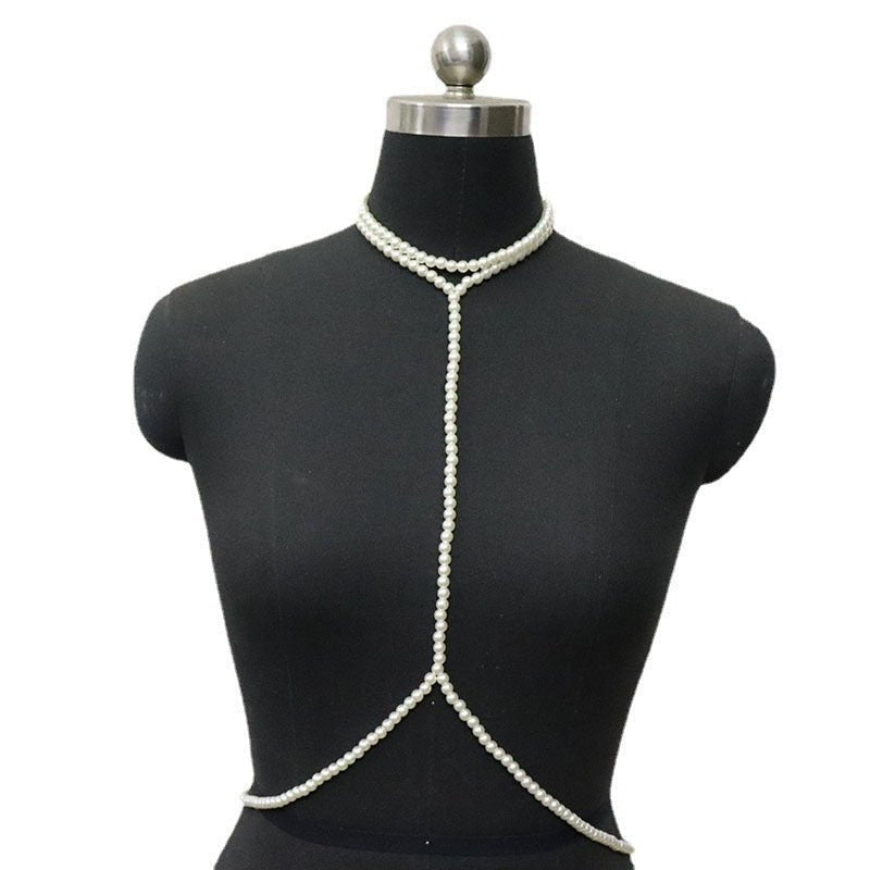Sexy Pearl Bikini Body Jewelry -Body Jewelry- Melted Glam LLC