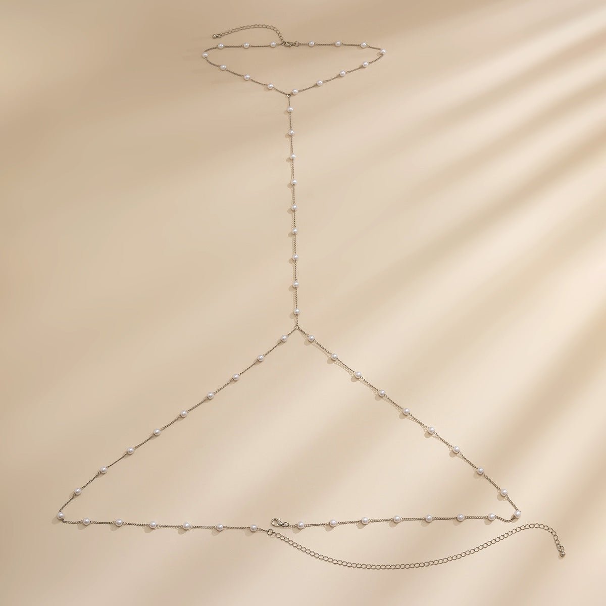 Pearl Charm Bikini Waist Belt Belly Chain -Body Jewelry- Melted Glam LLC